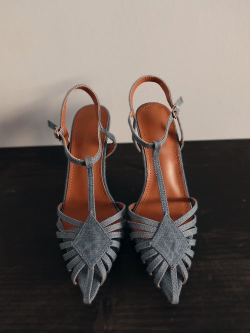 DECOLLETE IN DENIM - BLUE JEANS 2895