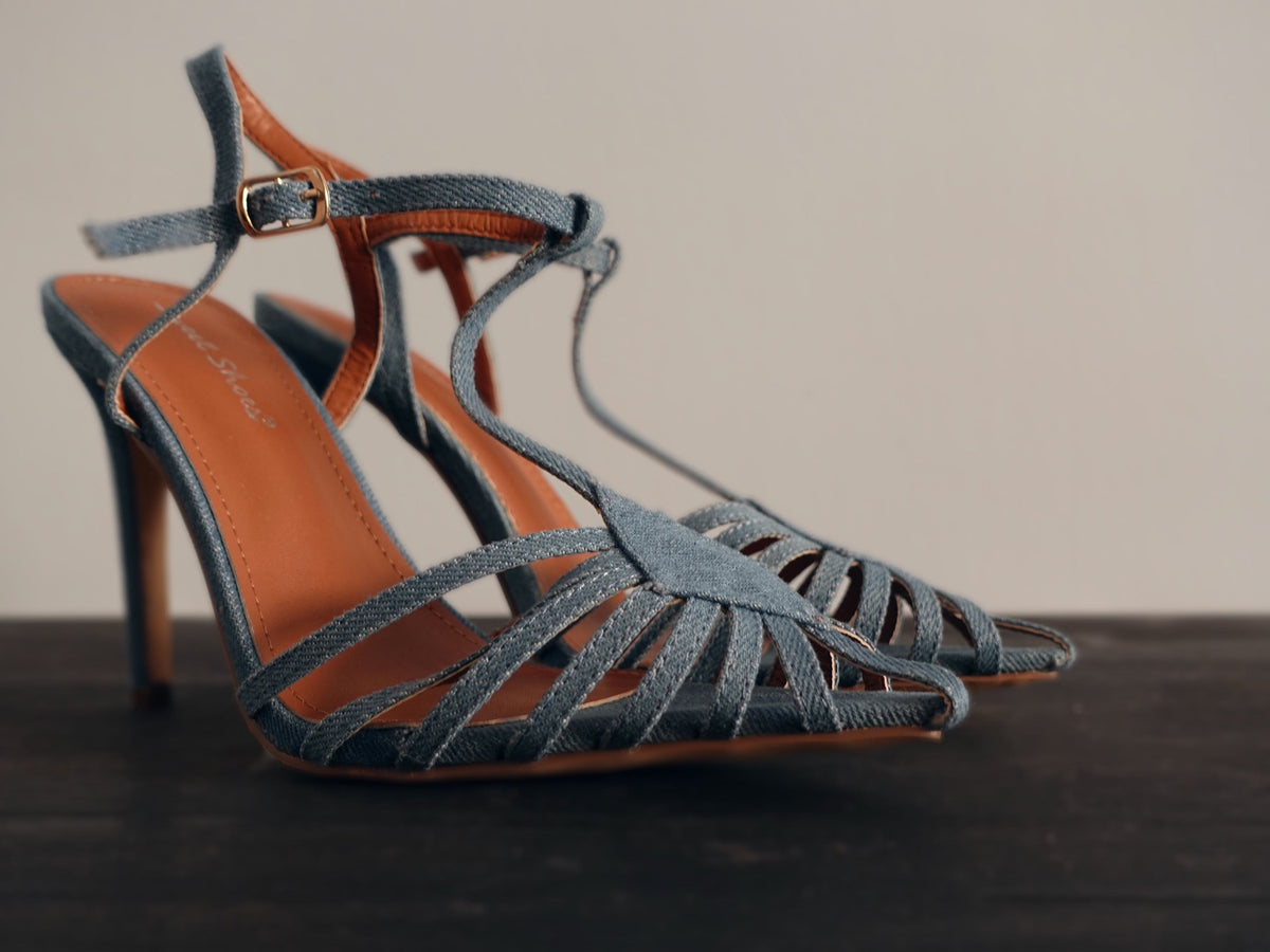DECOLLETE IN DENIM - BLUE JEANS 2895