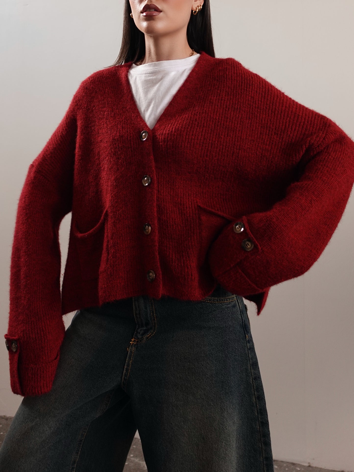 CARDIGAN IN LANA COURMAYEUR (+ COLORI) 7100