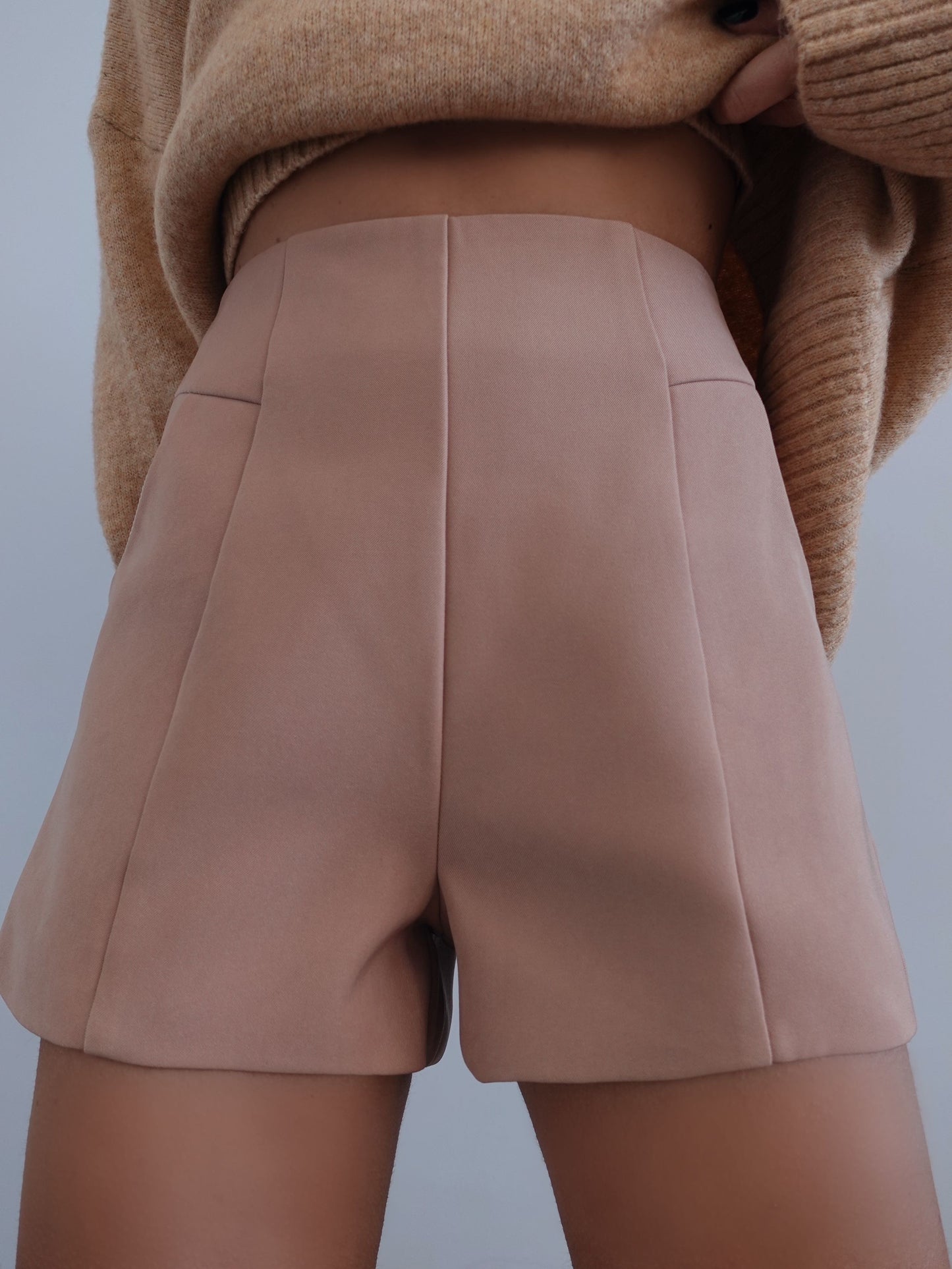 SHORTS MINIMAL - CAMEL 10421