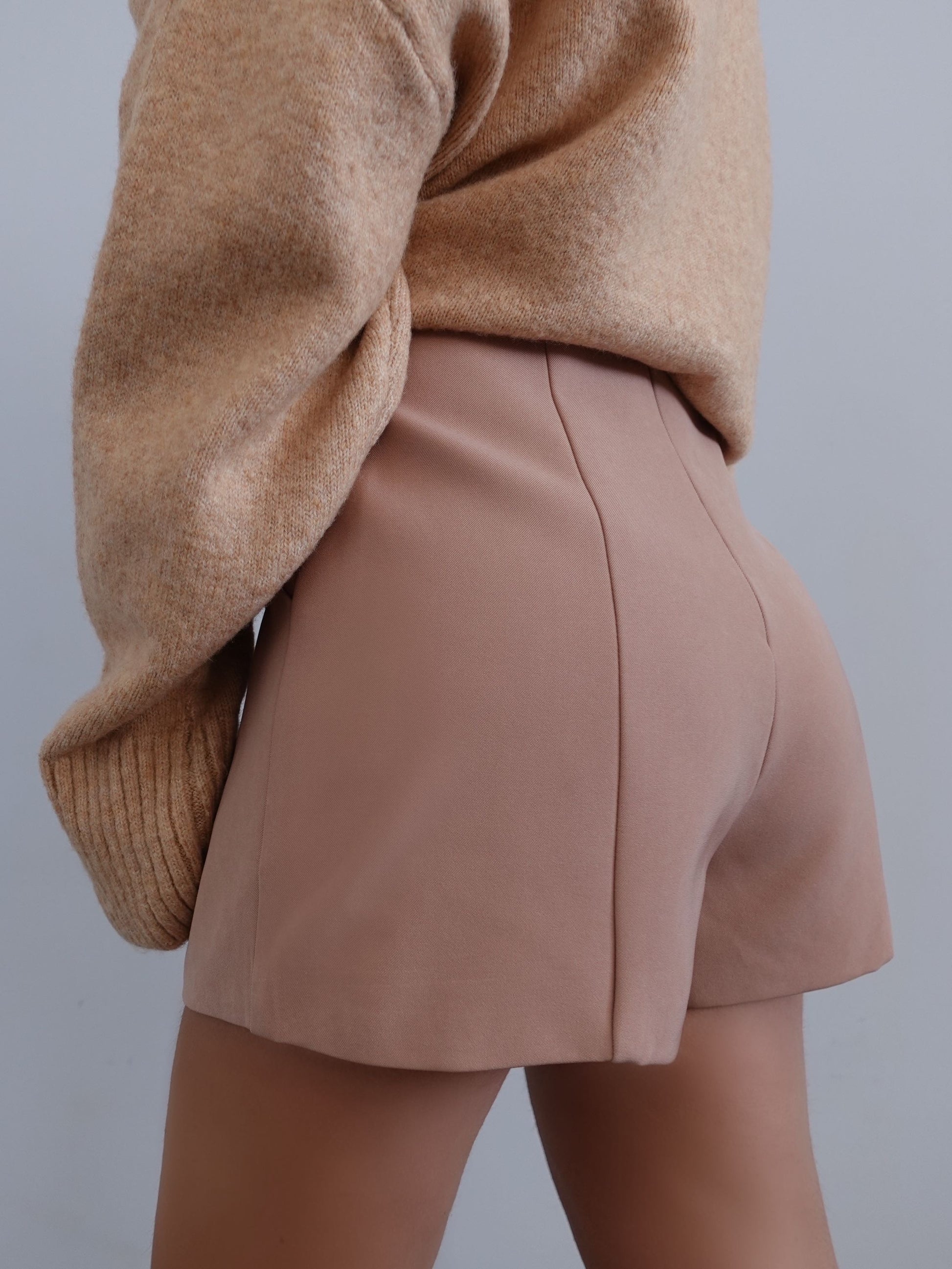 SHORTS MINIMAL - CAMEL 10421