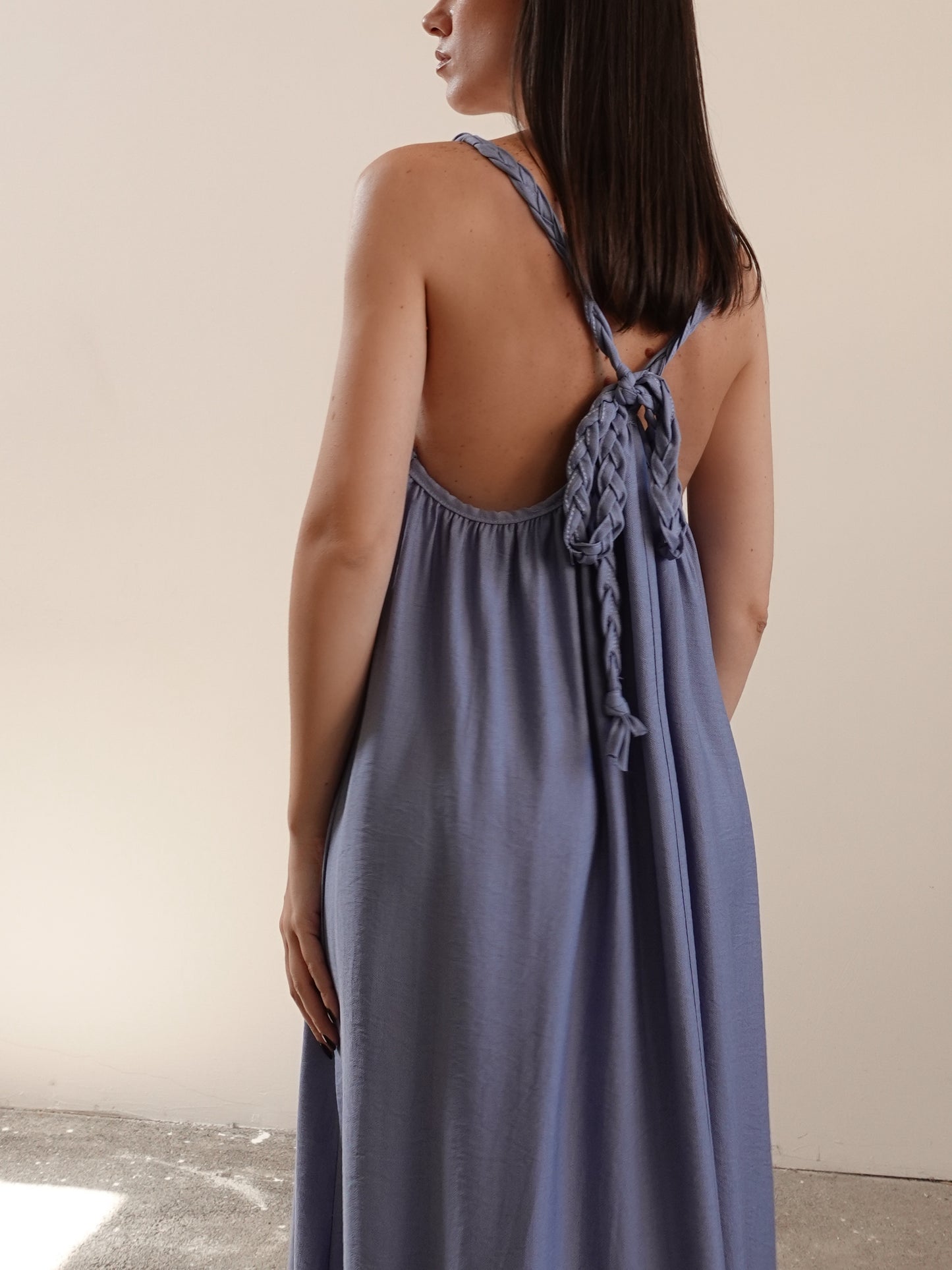 LONG DRESS ROPE - CERULEO 5538