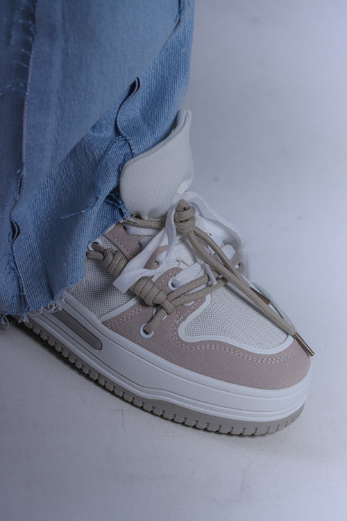 SNEAKERS OFF - BIANCO/TORTORA N07