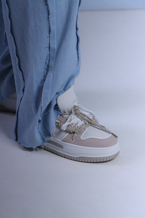SNEAKERS OFF - BIANCO/TORTORA N07