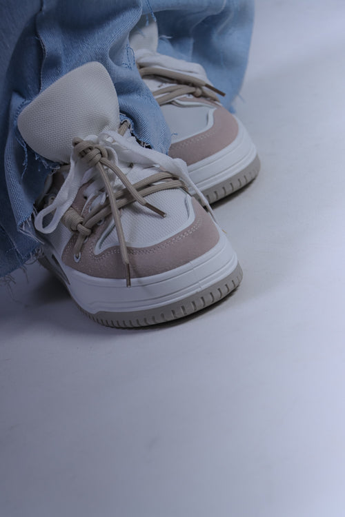 SNEAKERS OFF - BIANCO/TORTORA N07