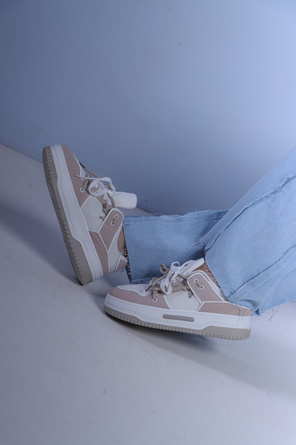 SNEAKERS OFF - BIANCO/TORTORA N07
