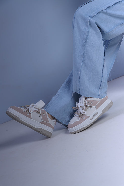 SNEAKERS OFF - BIANCO/TORTORA N07