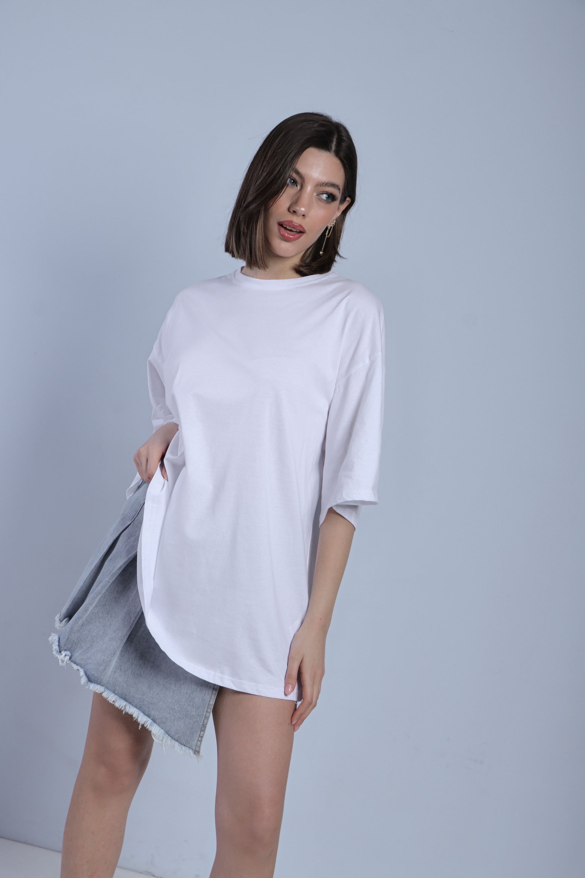 MAXI T-SHIRT COLORS - BIANCO