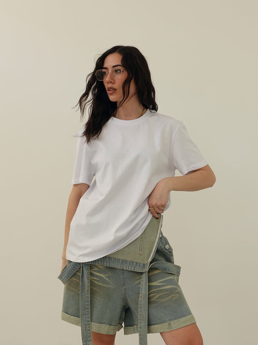 T-SHIRT 100% COTONE - BIANCO 1922