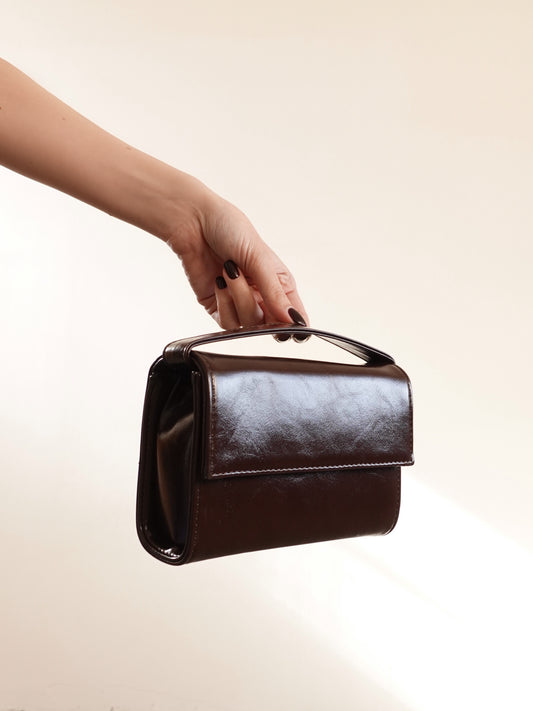 MINI BAG RECTANGLE - CIOCCOLATO 2272