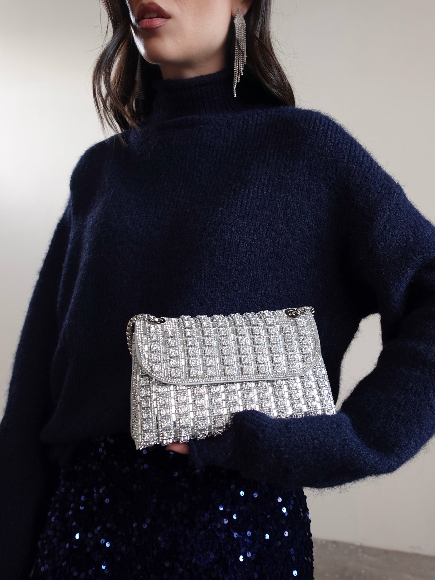 MINI BAG MIRAGE - ARGENTO 9439