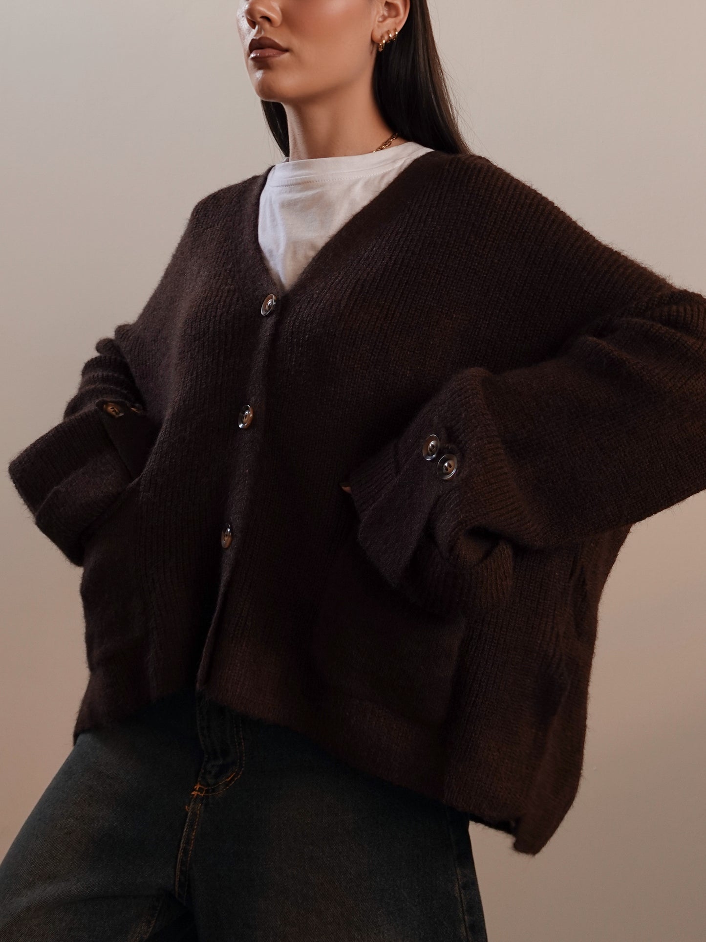 CARDIGAN IN LANA COURMAYEUR (+ COLORI) 7100