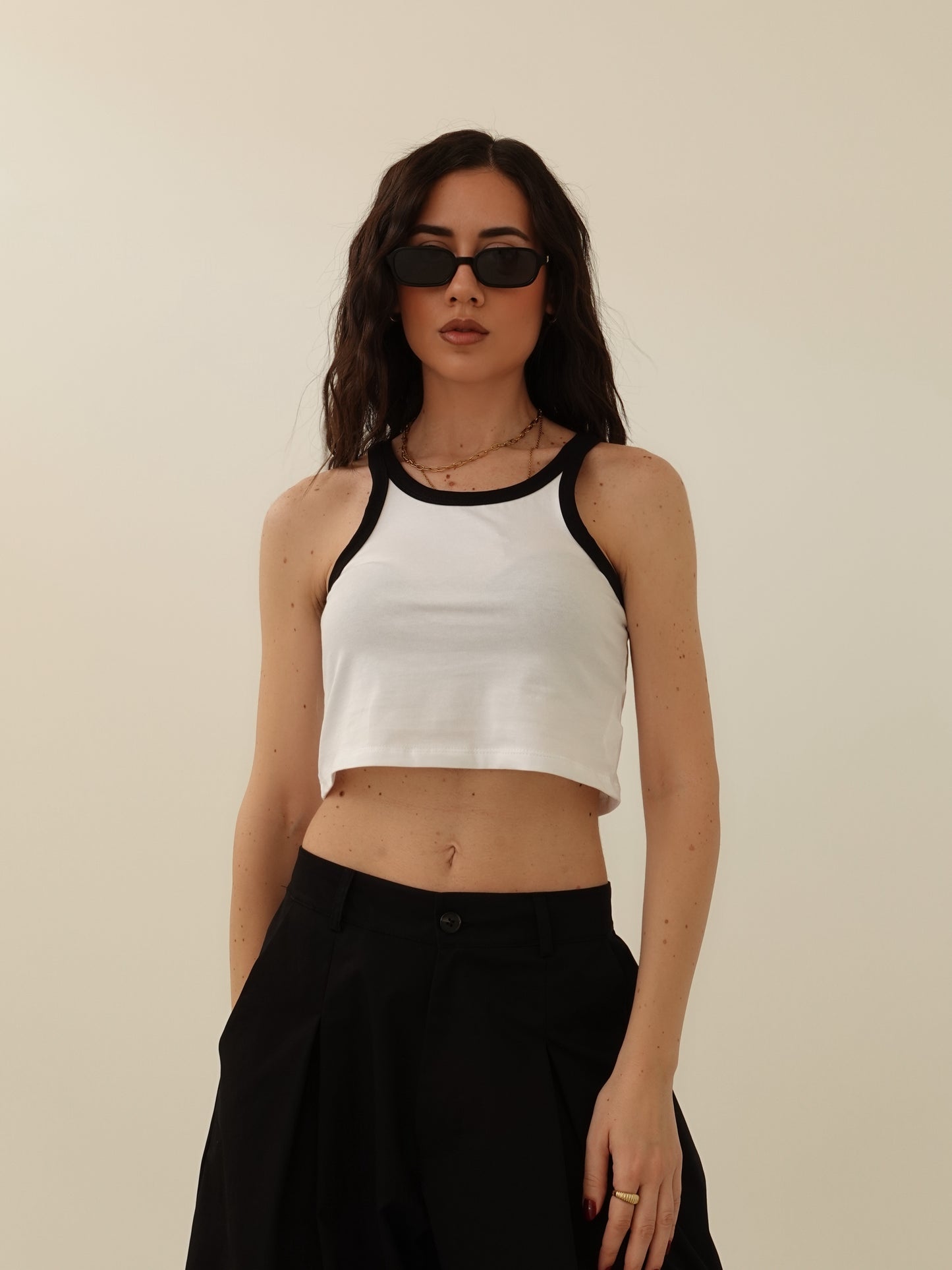 TOP CROP SANTA MONICA - BIANCO 1955