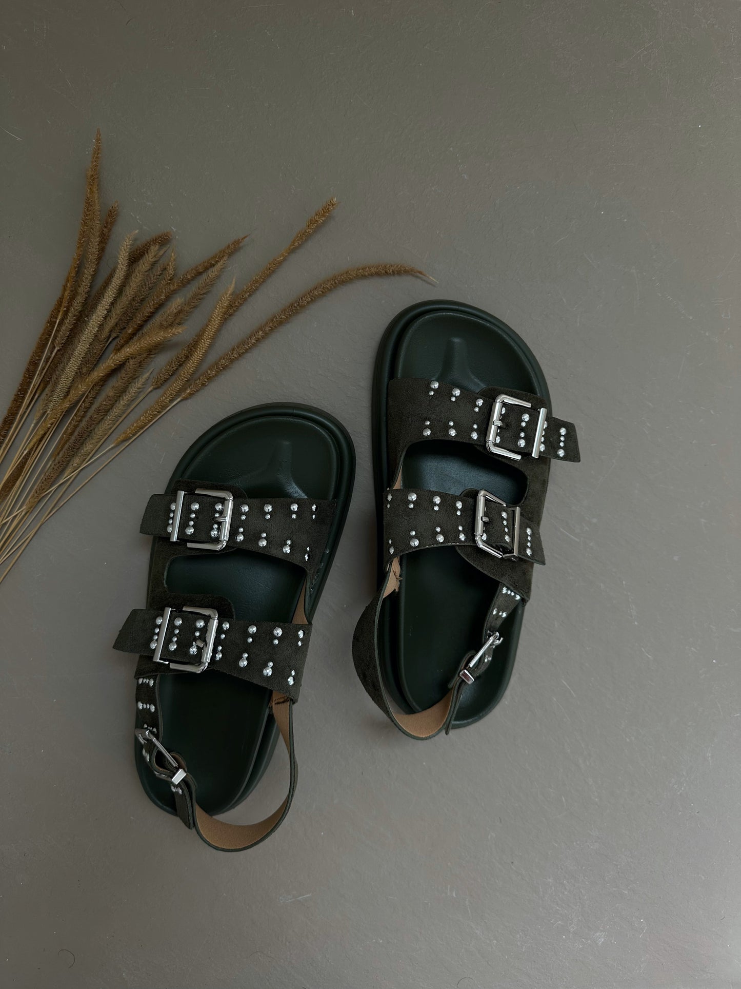 SANDALI PLATFORM ROCK - VERDE R132