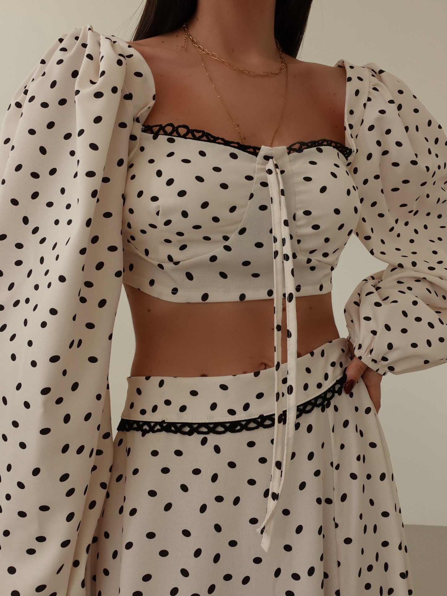 COORDINATO CINDY A POIS - PANNA 26224