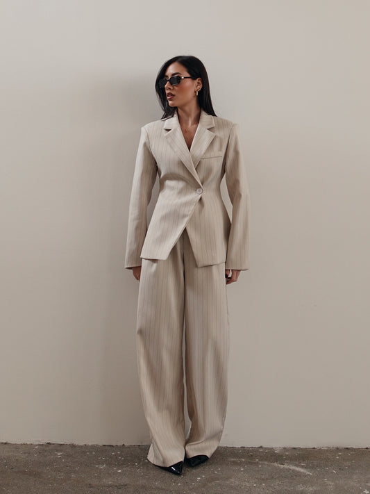 TAILLEUR GESSATO SOLEIL - BEIGE 7698