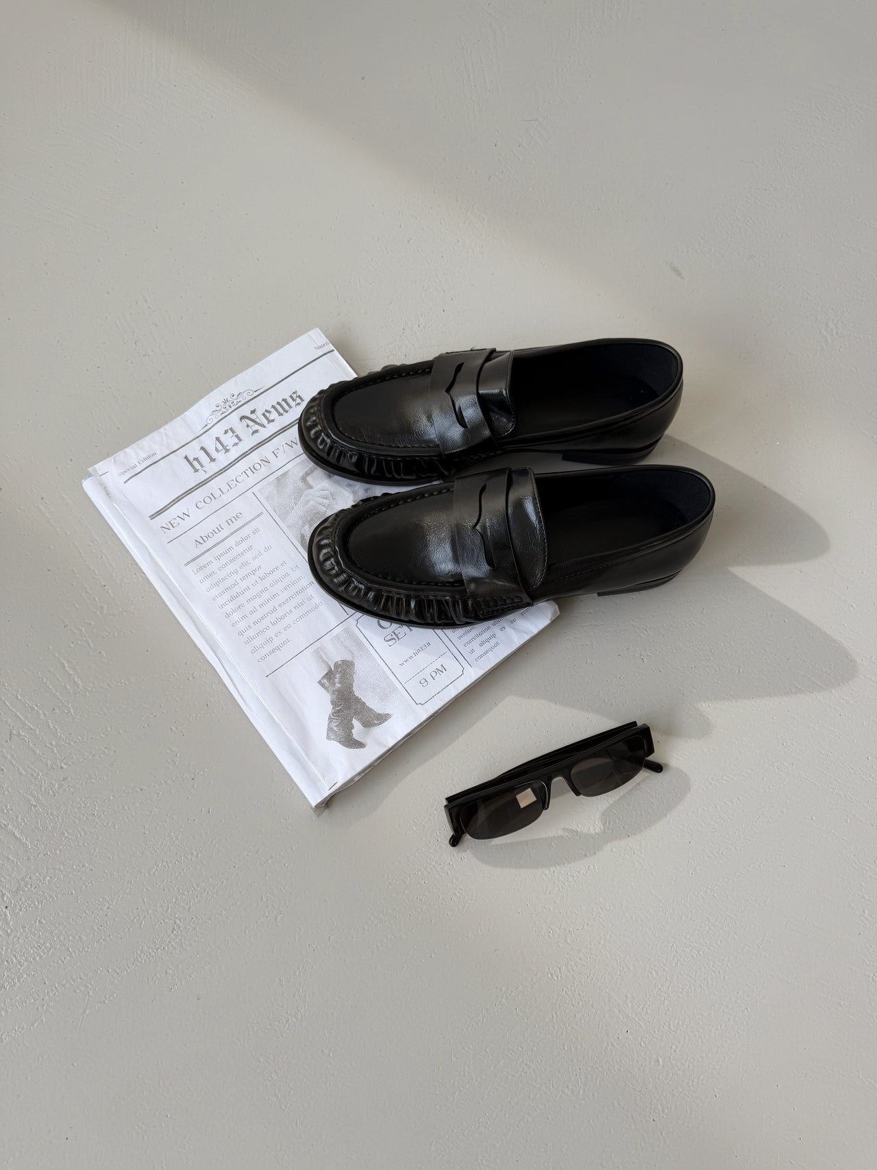 MOCASSINO COLLEGE IN ECOPELLE - NERO XX9623