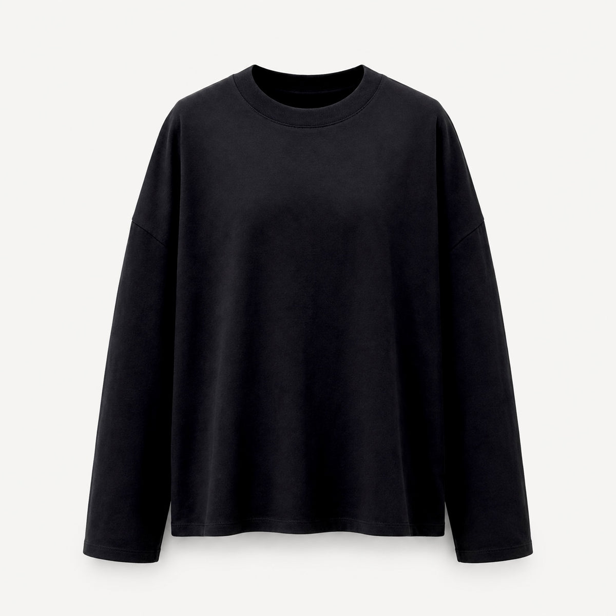 LONG-SLEEVE BASIC LUMINA - NERO LD6024
