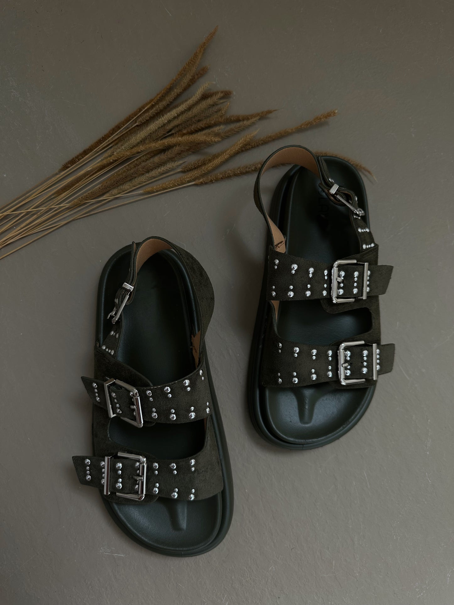 SANDALI PLATFORM ROCK - VERDE R132