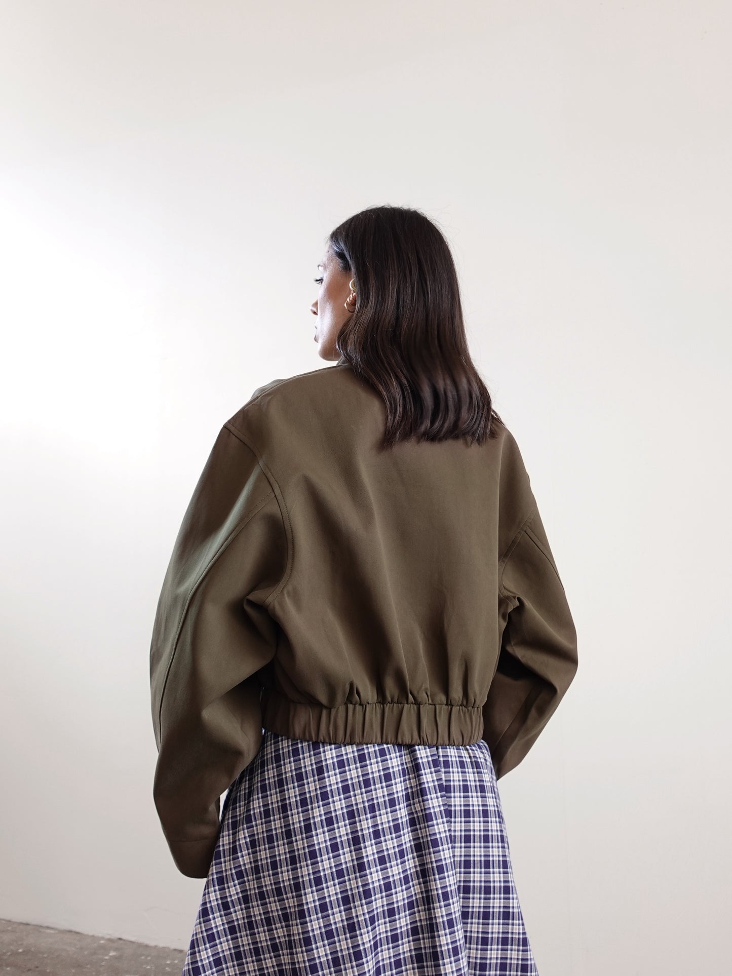 GIACCA TOKYO IN COTONE - VERDE 11221