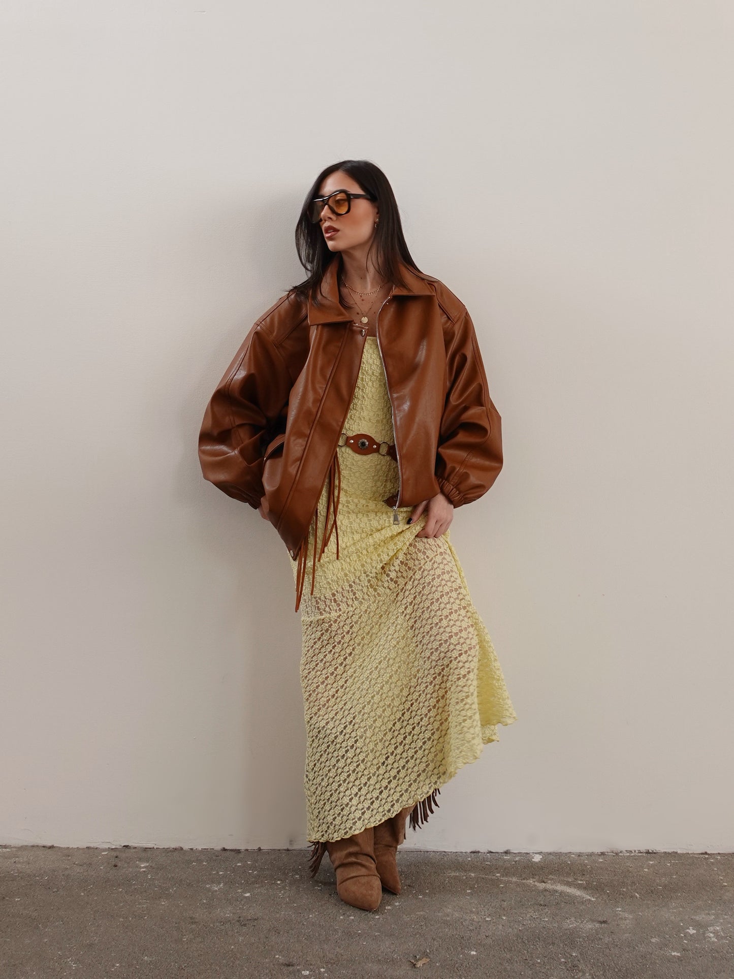 GIACCA OVERSIZE - CARAMELLO 11976