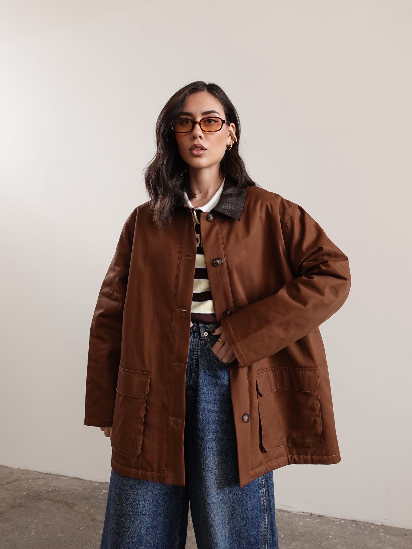 GIACCA LUMINA CLASSIC BEAUFORT - TABACCO 3472