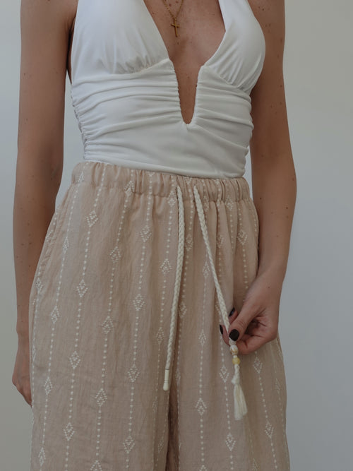 PANTALACCIO MAYA - BEIGE 19522
