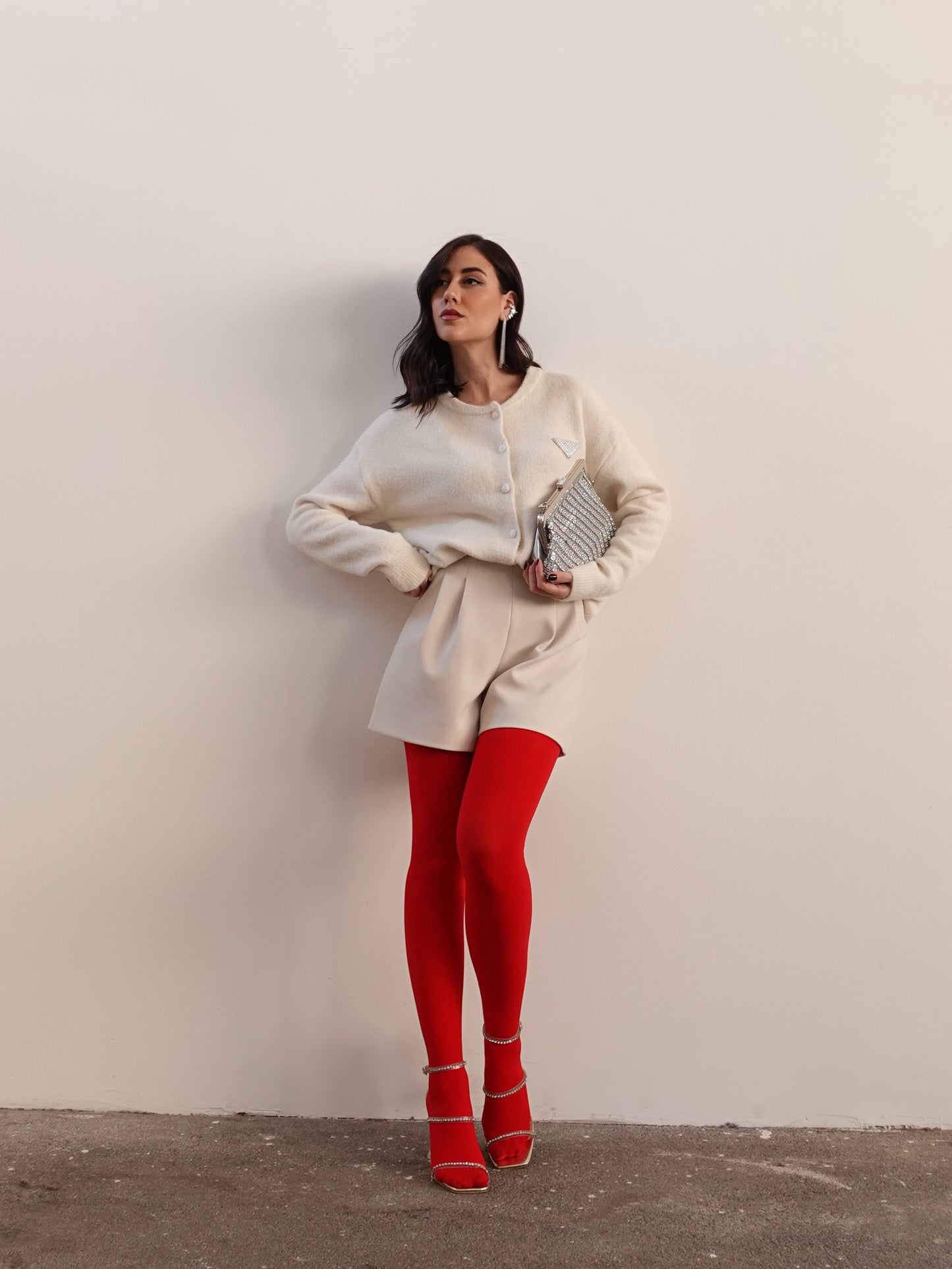 SHORTS IN PANNO - BURRO 22016