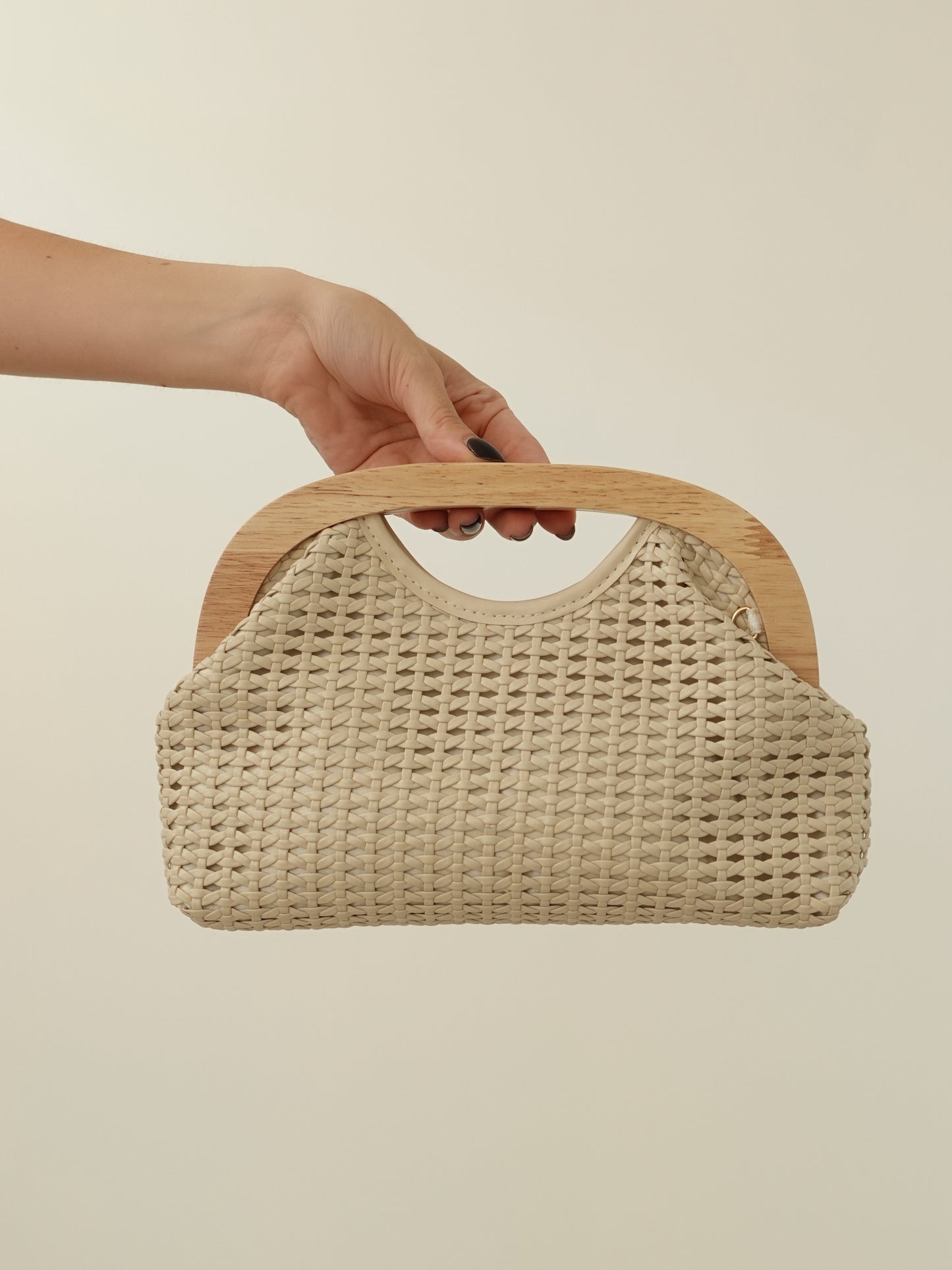 MINI CLUTCH TENERIFE - BEIGE