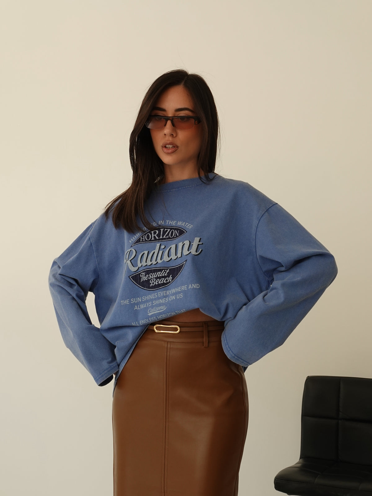 LONG-SLEEVE RADIANT - CERULEO 26205