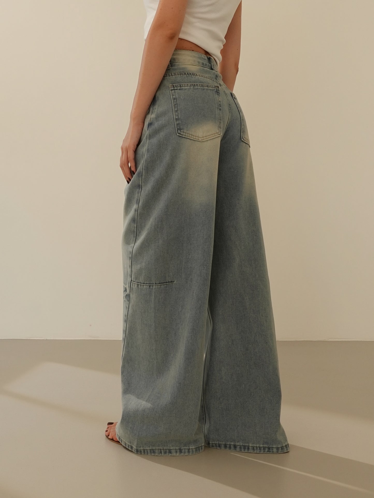 JEANS SKEATER SFUMATO - LAVAGGIO CHIARO 1205