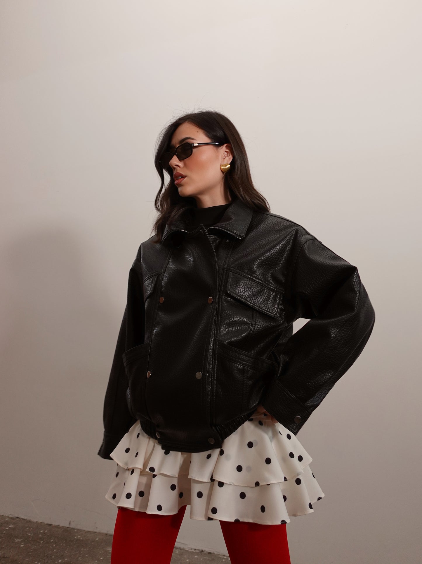 CHIODO JAPAN IN ECOPELLE - NERO 16182