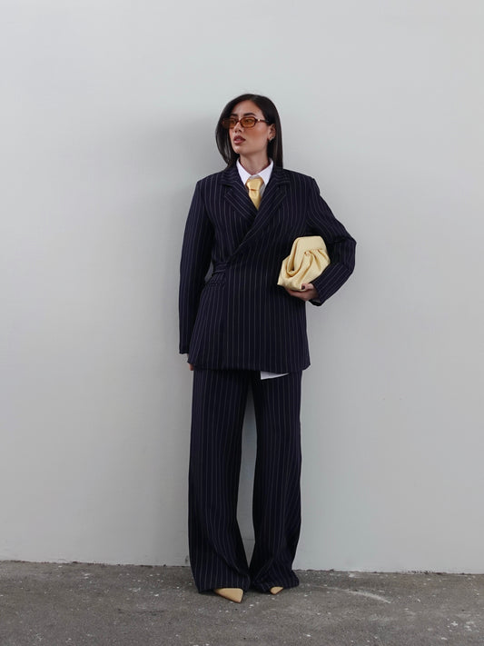 TAILLEUR GESSATO MONACO - BLU 60173