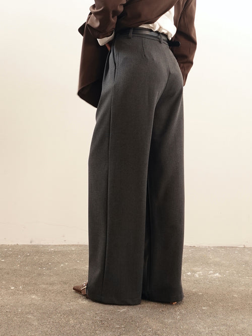 PANTALONI A PALAZZO LISBONA - GRIGIO 68806