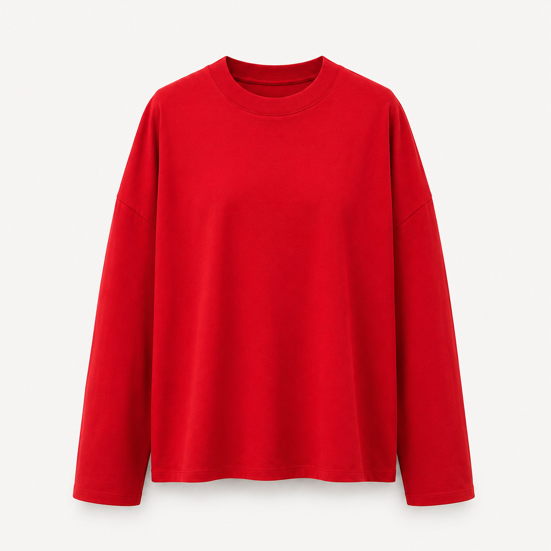 LONG-SLEEVE BASIC LUMINA - ROSSO LD6024