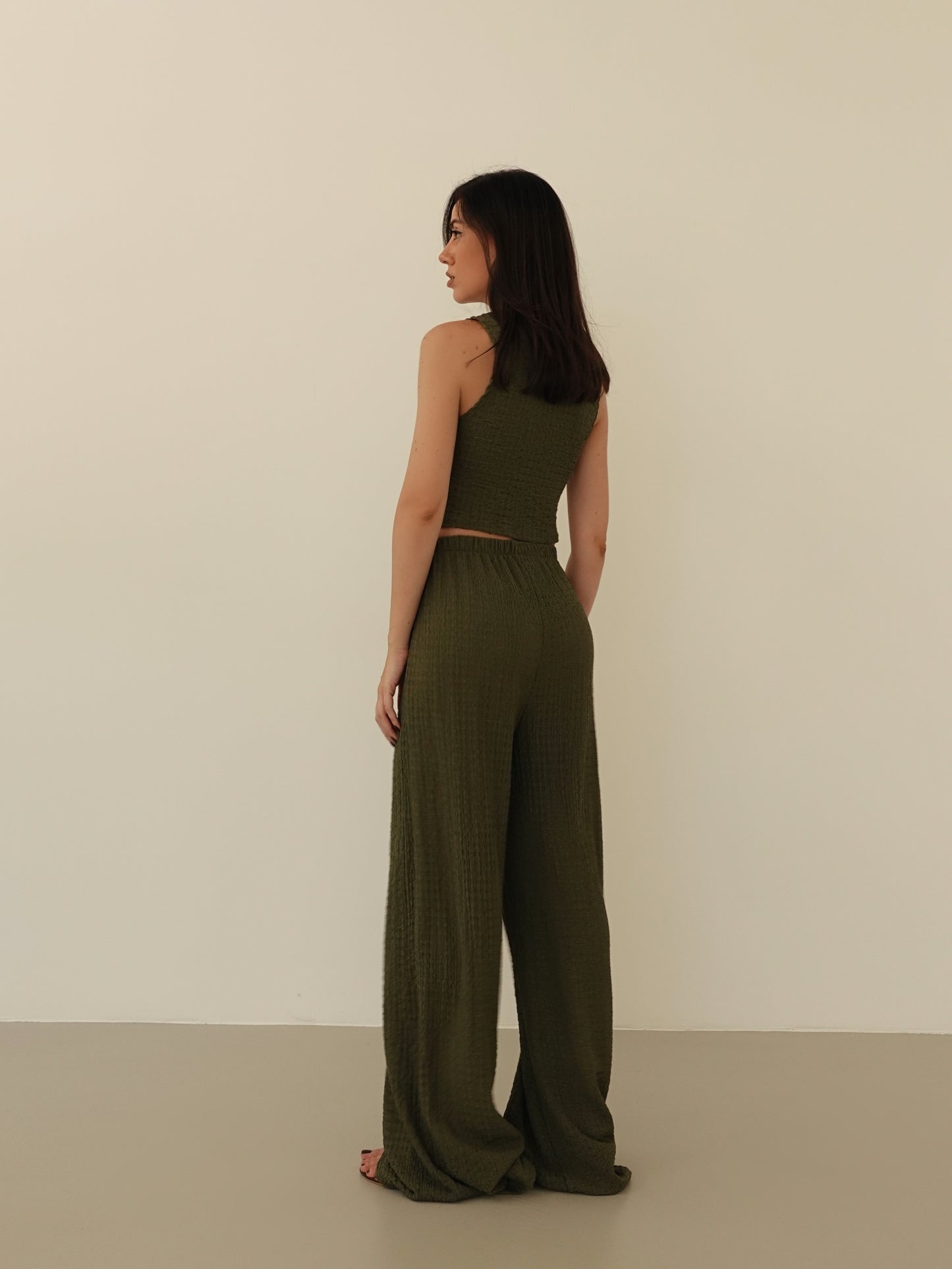COORDINATO CREPON MALAGA - VERDE 10579/10580