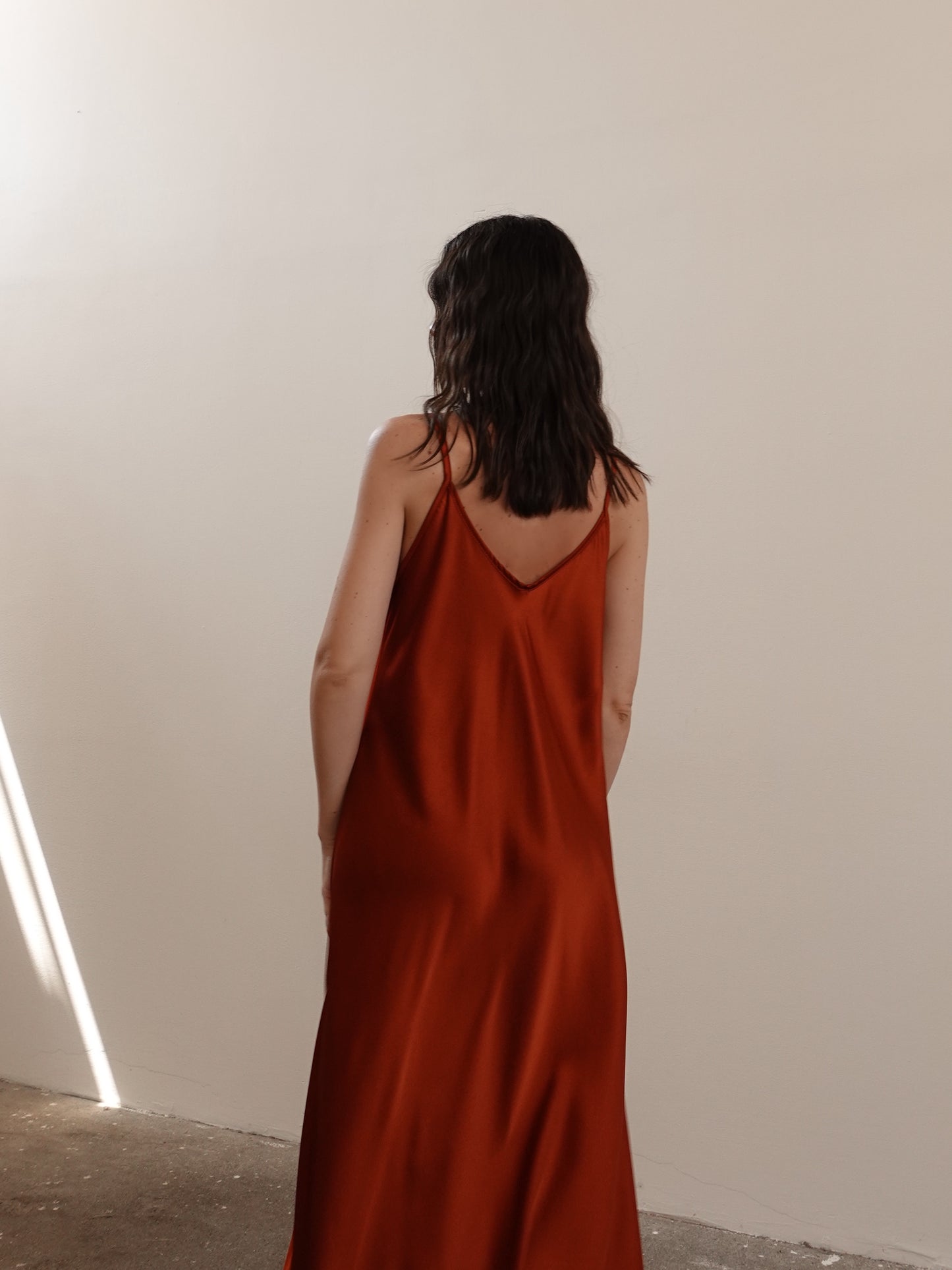 VESTITO MARBELLA SATIN - RAME 13133