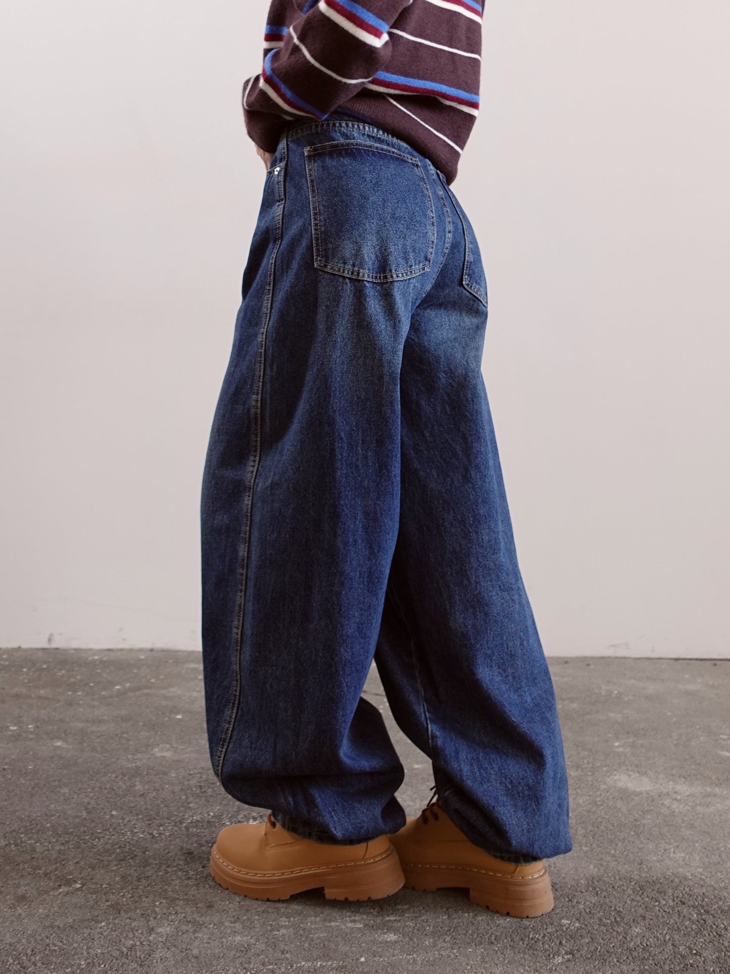 JEANS BASIC BALLOON - BLUE JEANS 3393