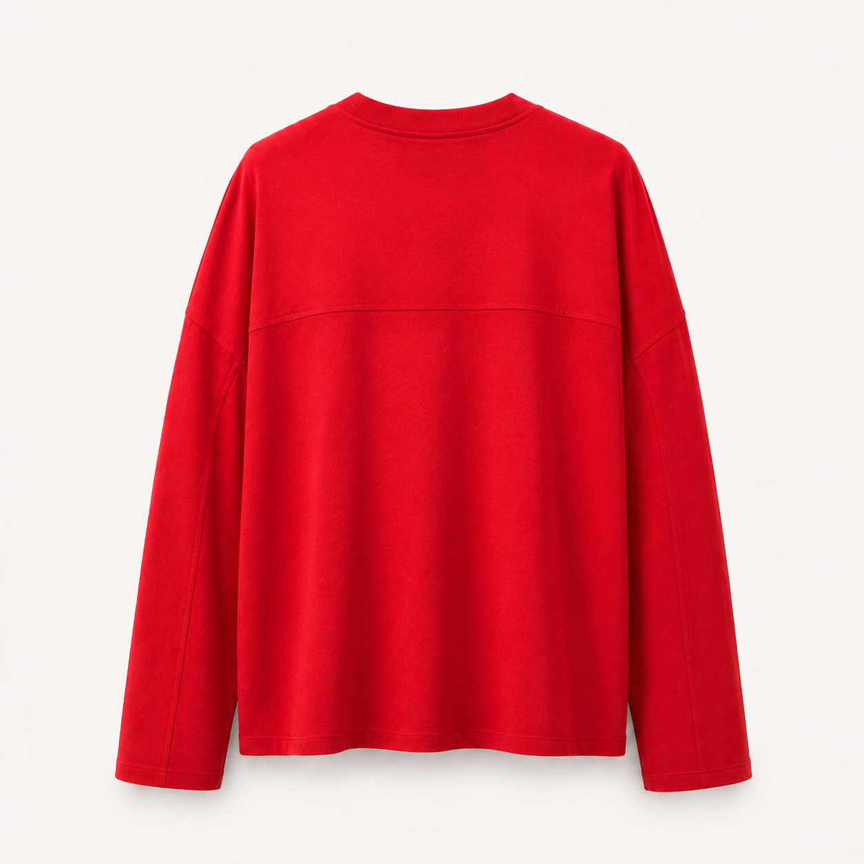 LONG-SLEEVE BASIC LUMINA - ROSSO LD6024