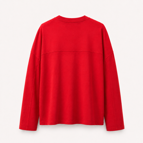 LONG-SLEEVE BASIC LUMINA - ROSSO LD6024