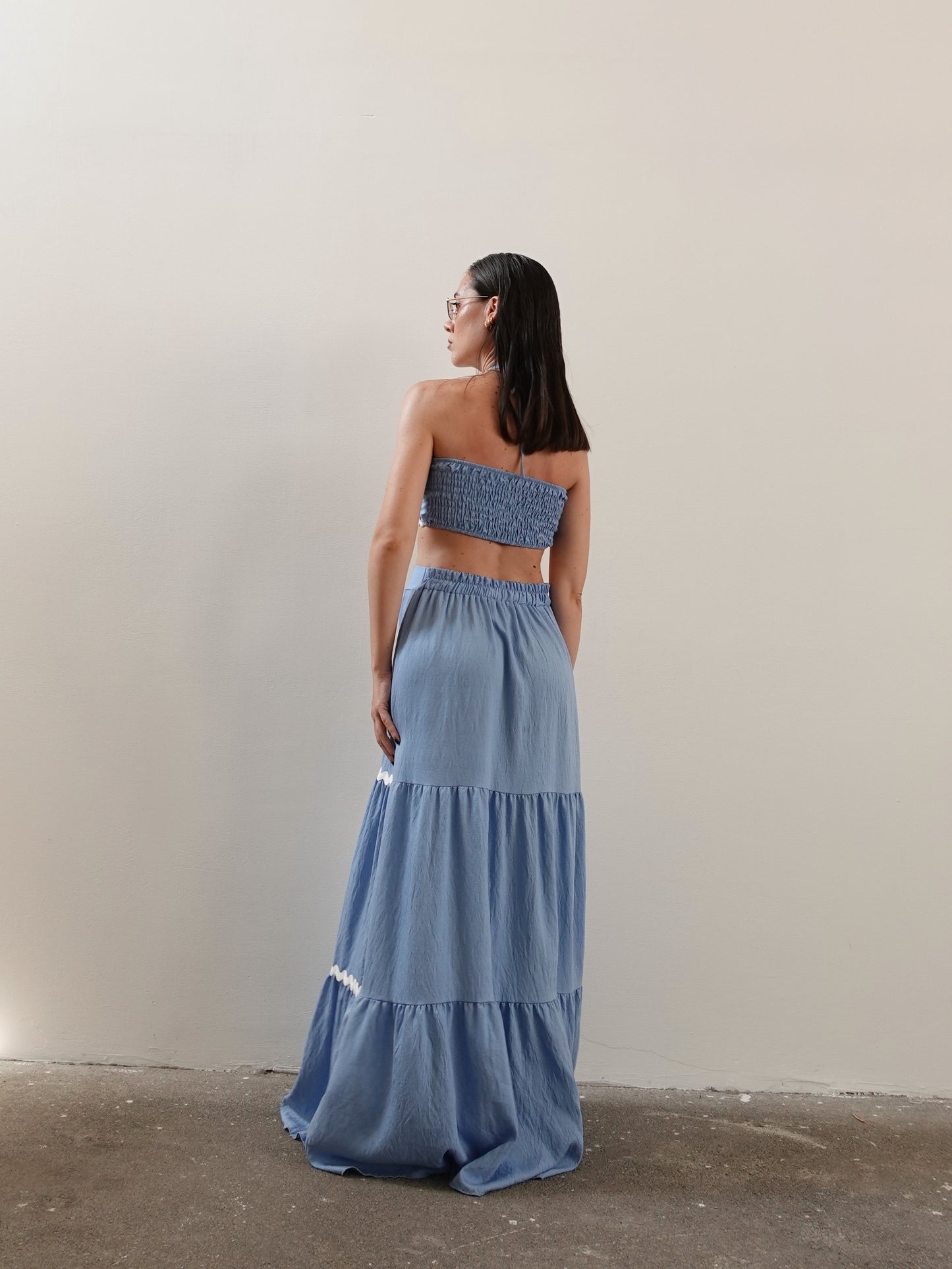 COORDINATO WAVES - AZZURRO 6945