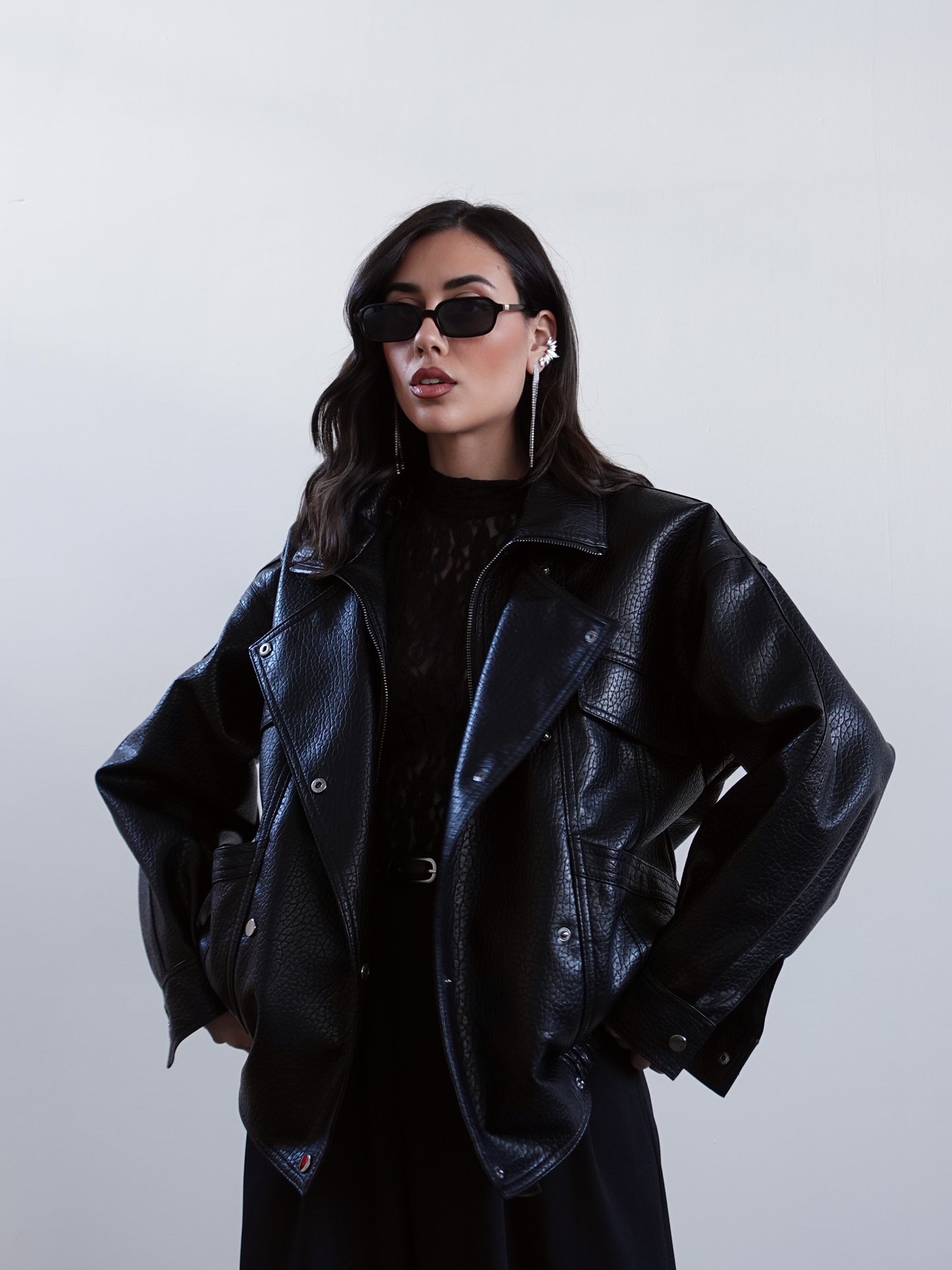 CHIODO JAPAN IN ECOPELLE - NERO 16182