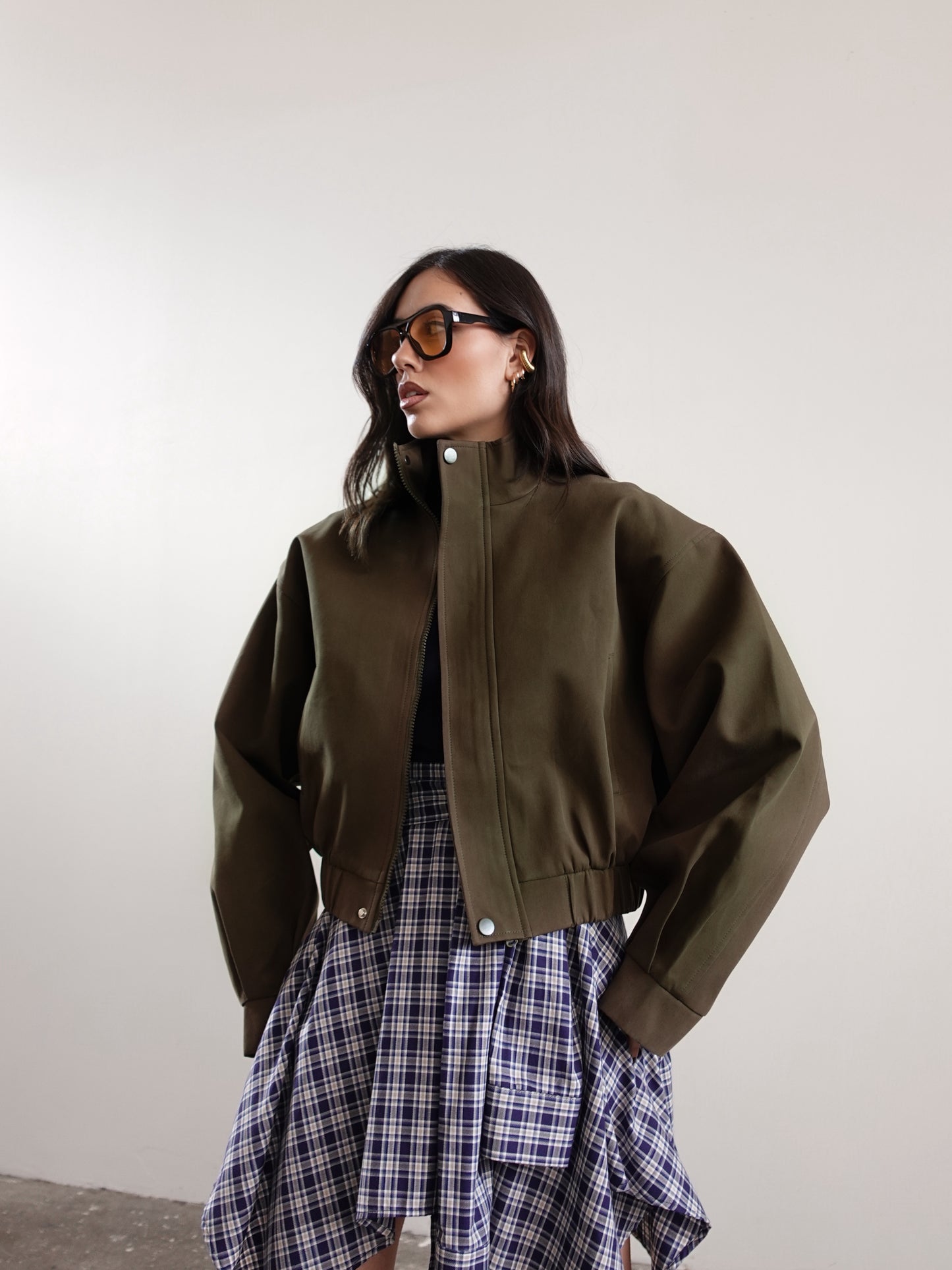 GIACCA TOKYO IN COTONE - VERDE 11221