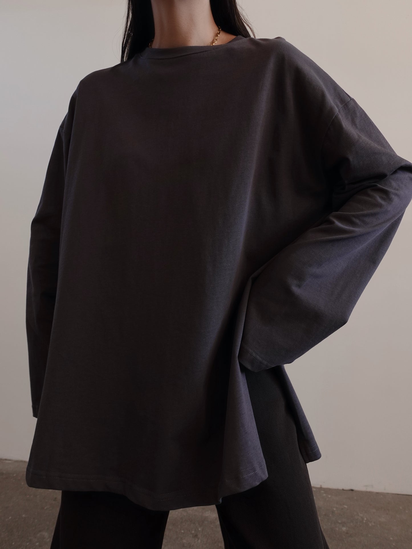 LONG-SLEEVE BASIC 2.O - GRIGIO 3217