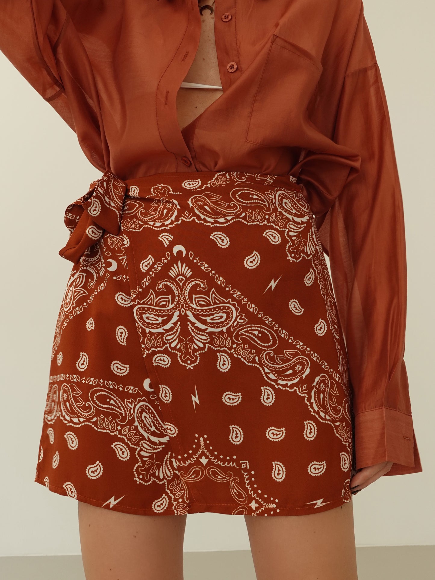 MINIGONNA BANDANA A PORTAFOGLIO - COCCIO 714388