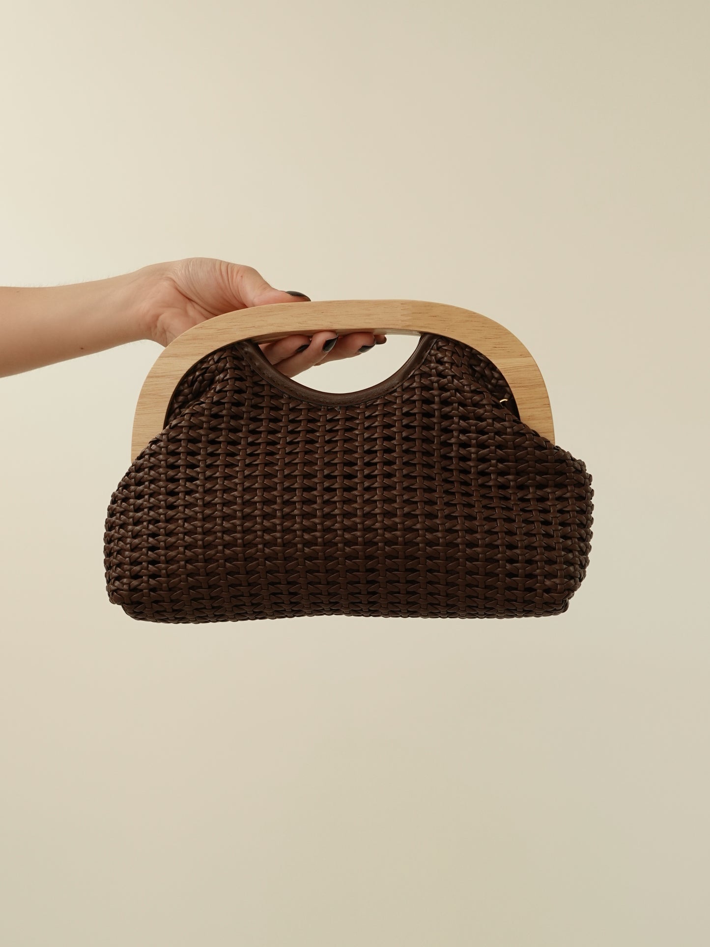MINI CLUTCH TENERIFE - MARRONE