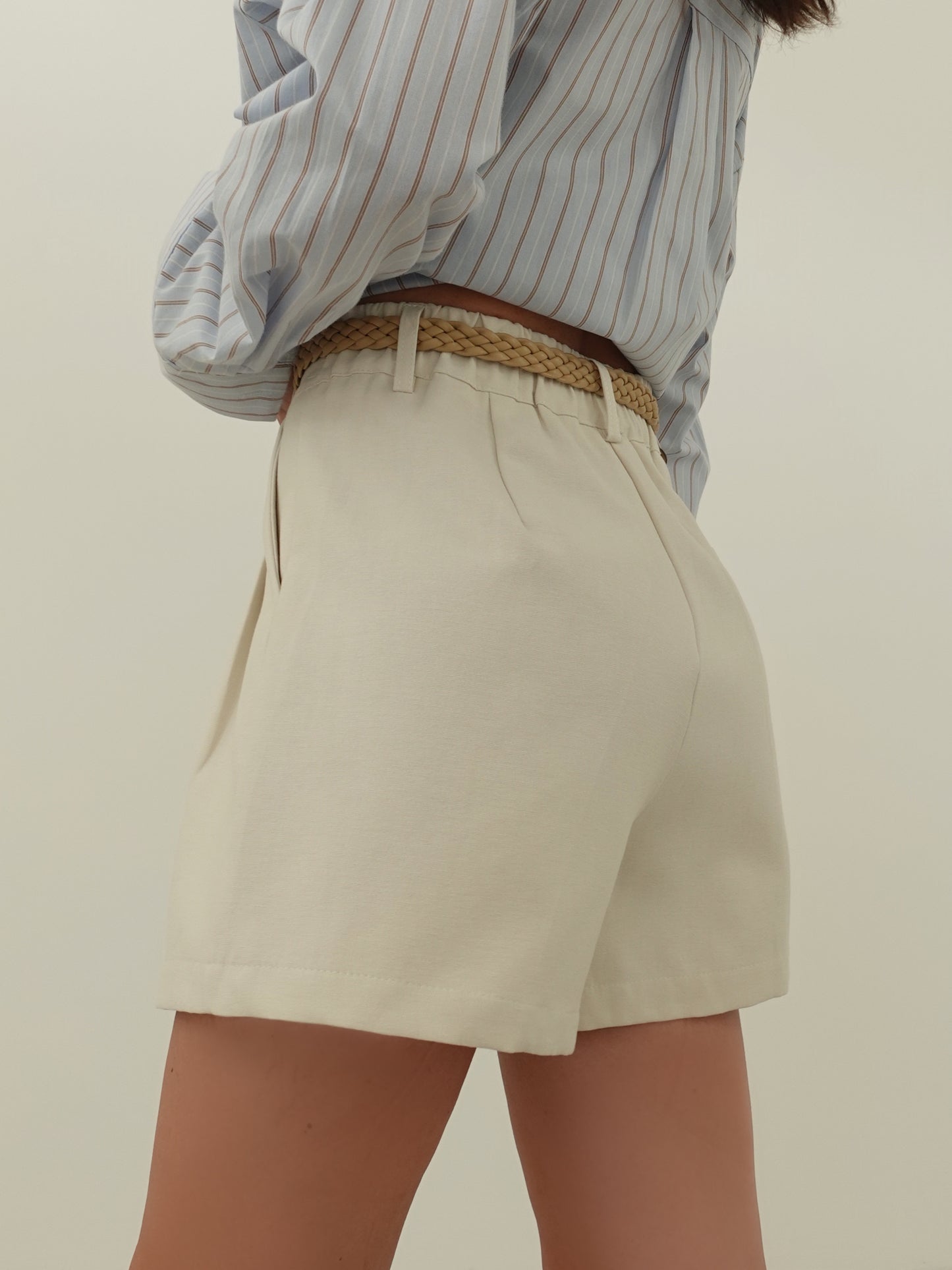 SHORTS IN COTONE BASIC - PANNA 9878