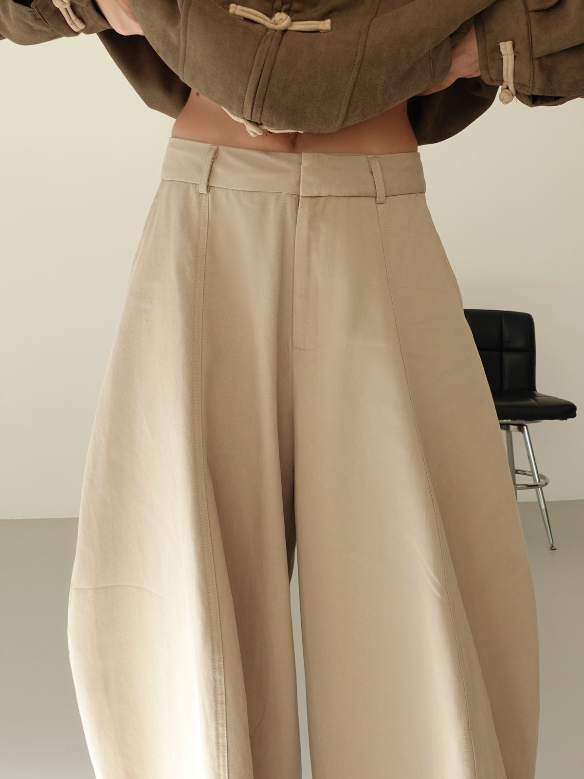 PANTALONI BAGGY BALLOON OSAKA - BEIGE 16554