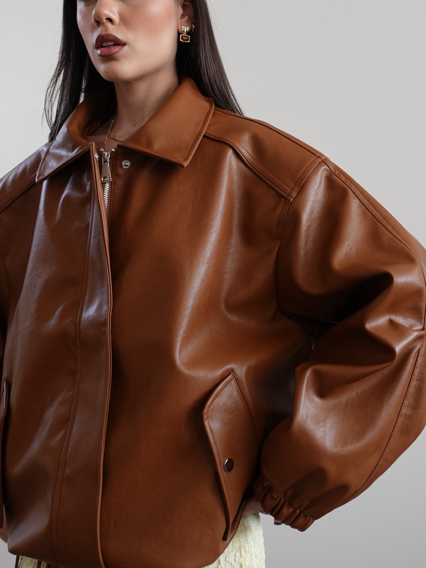 GIACCA OVERSIZE - CARAMELLO 11976