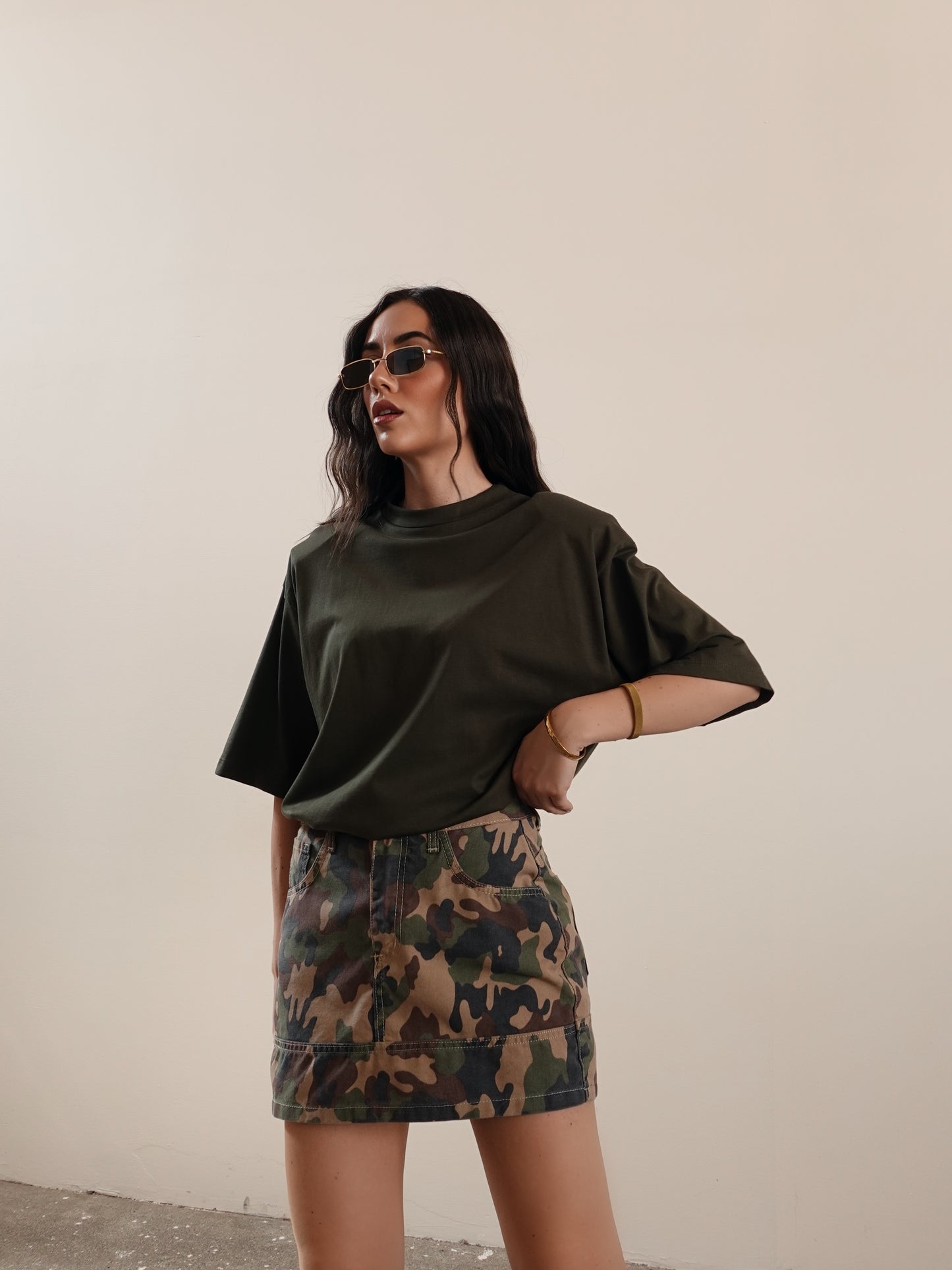 MINIGONNA CAMOUFLAGE - 050